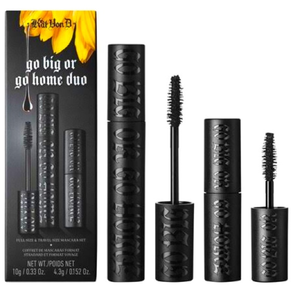 Kat Von D Beauty Go Big or Go Home Mascara Duo - Trooper Black
